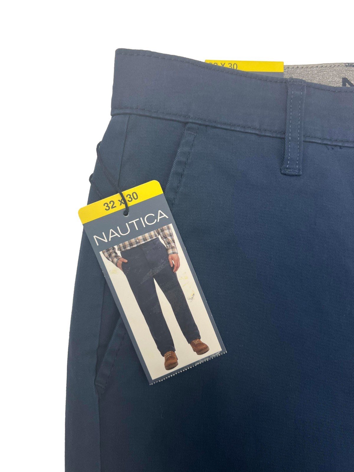 Nautica Men’s Navy Blue Straight Fit Pants - Image 7