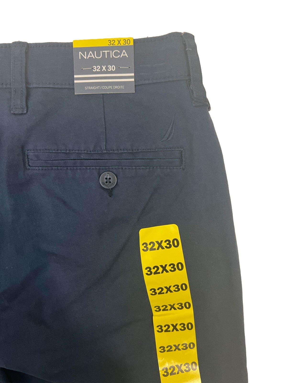 Nautica Men’s Navy Blue Straight Fit Pants - Image 11
