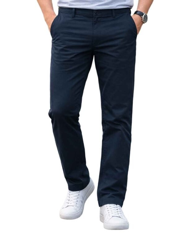 Nautica Men’s Black Straight Fit Pants