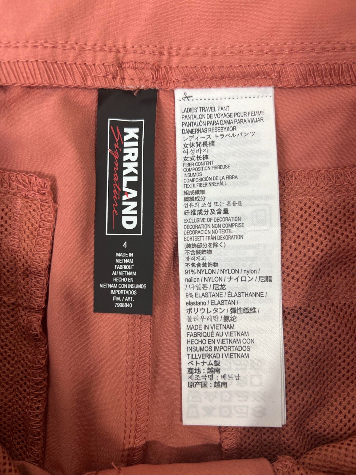 Krikland Women's Coral Travel Pants - Image 14
