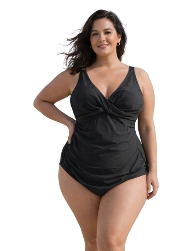 Roots Women's Black Swimsuit - Size 16