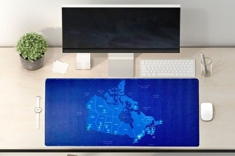 Canada Map Large Gaming/Work Desk Pad - Image 8