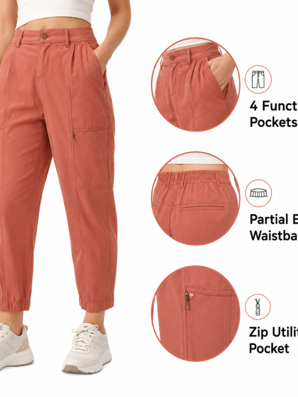 Krikland Women's Coral Travel Pants
