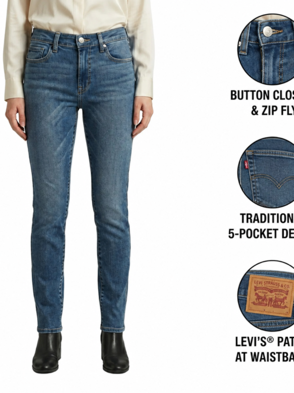 Levi's Girl's Light Blue High Rise Super Skinny Denim Jeans
