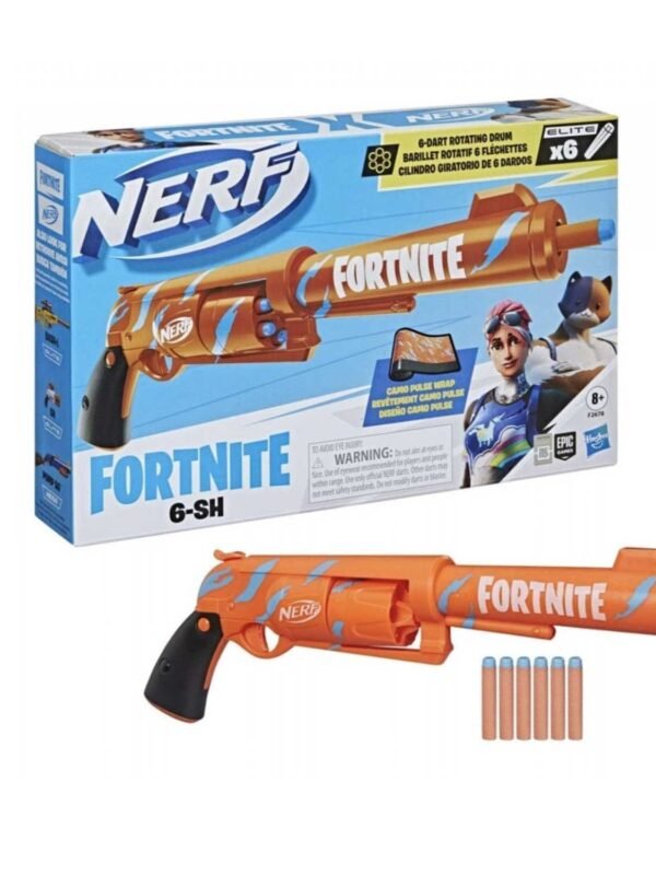 Nerf Fortnite 6-SH Camo Blaster