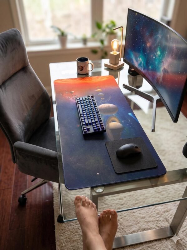Galaxy Theme Large Gaming/Work Desk Pad