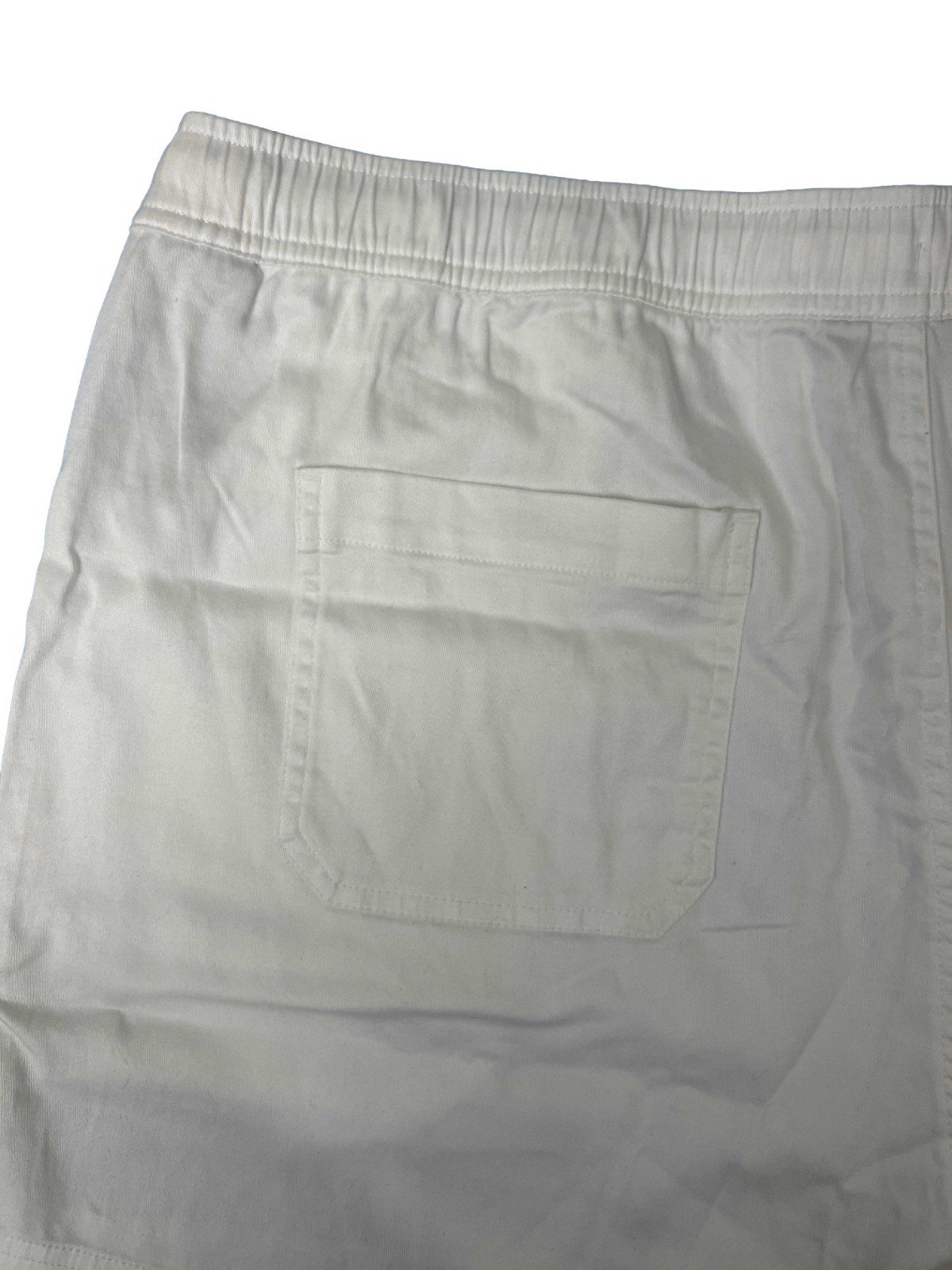 Buffalo Women's White Shorts Pull-On Drawstring Four-pocket Styling - Image 7