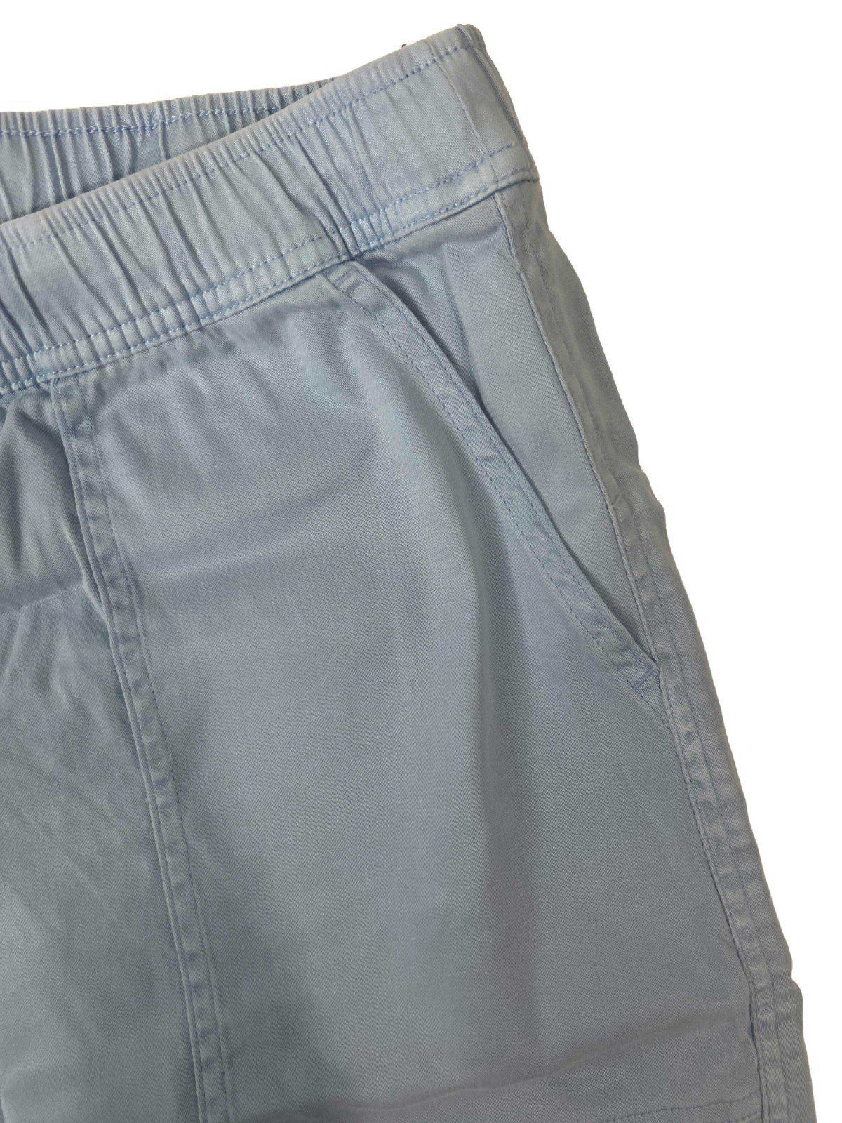 Buffalo Women's Blue Shorts Pull-On Drawstring Four-pocket Styling - Image 4