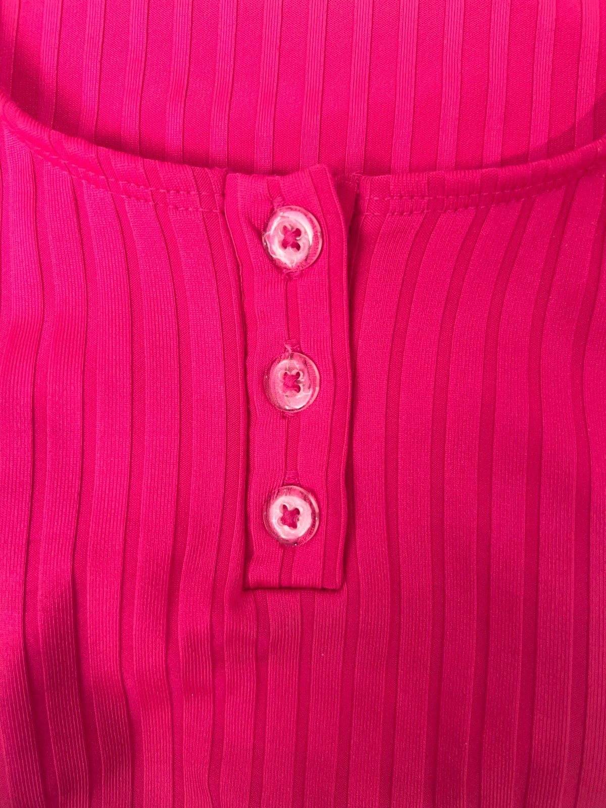 Decree Women's Cheerful Pink Top Removable Cups - Image 7