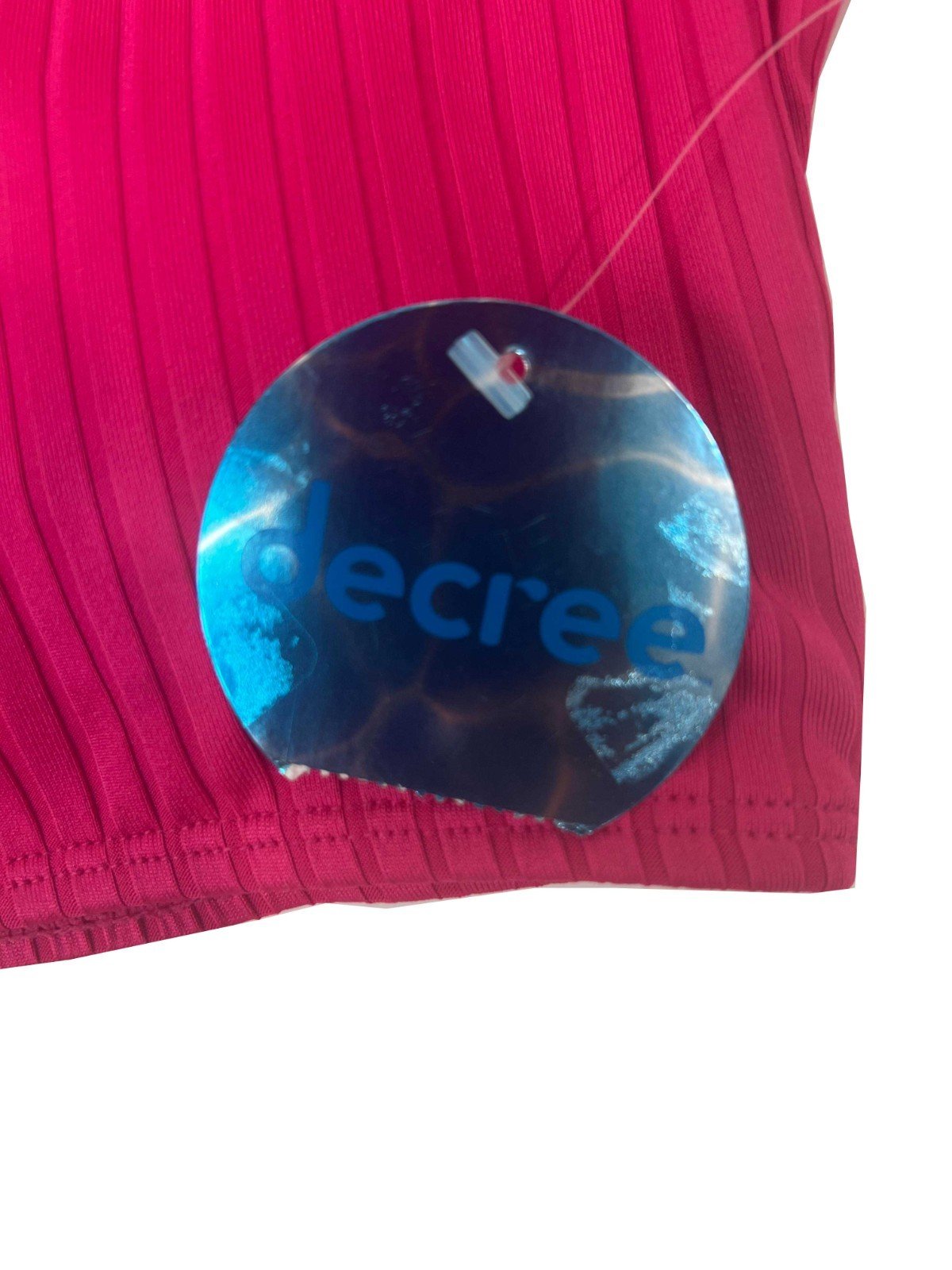 Decree Women's Cheerful Pink Top Removable Cups - Image 8