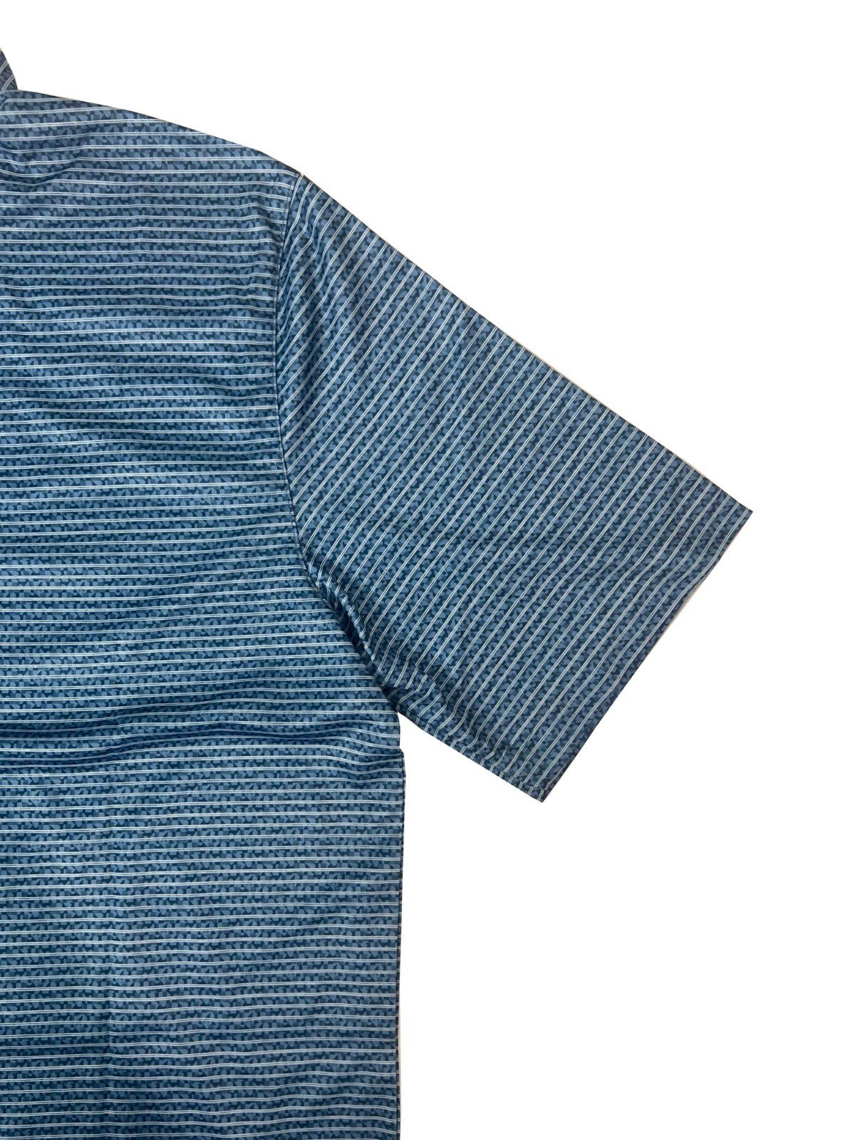 Greg Norman Men's Blue T-Shirt Polo Short Sleeve 3 Button Tee - Image 11