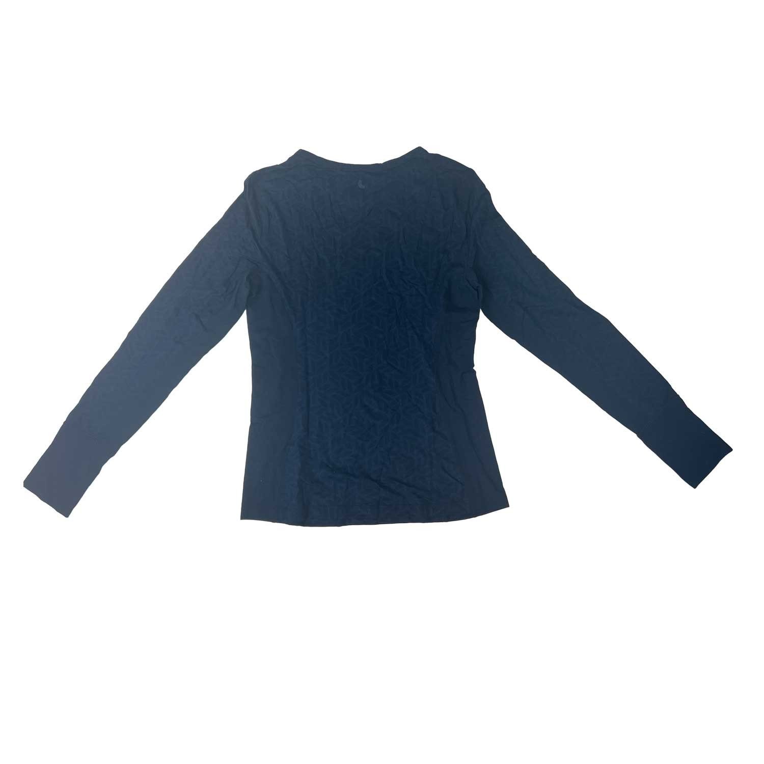 Lole Women’s Dark Blue Top Merino Wool Blend Baselaye L/S - Image 3