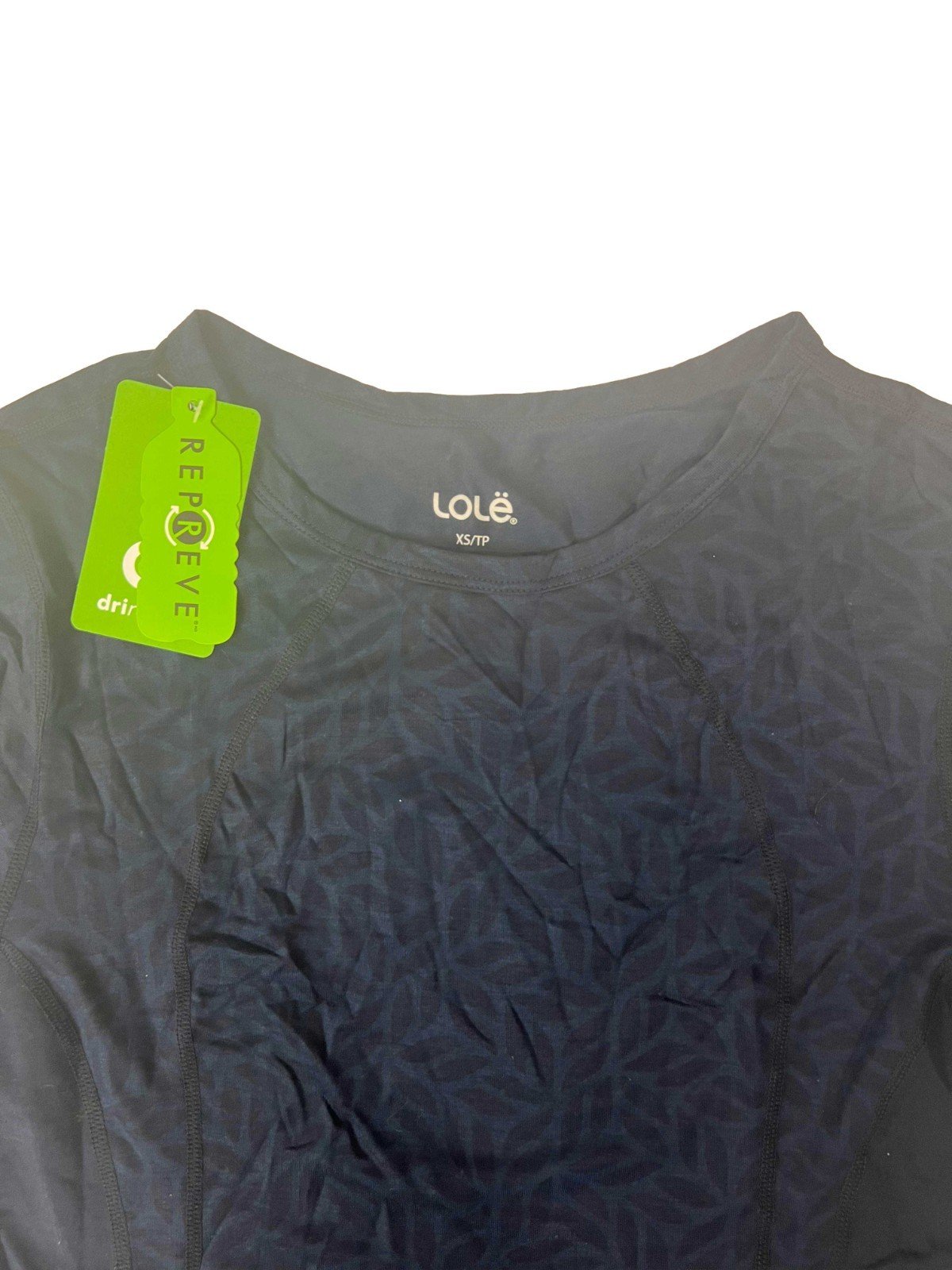 Lole Women’s Dark Blue Top Merino Wool Blend Baselaye L/S - Image 6