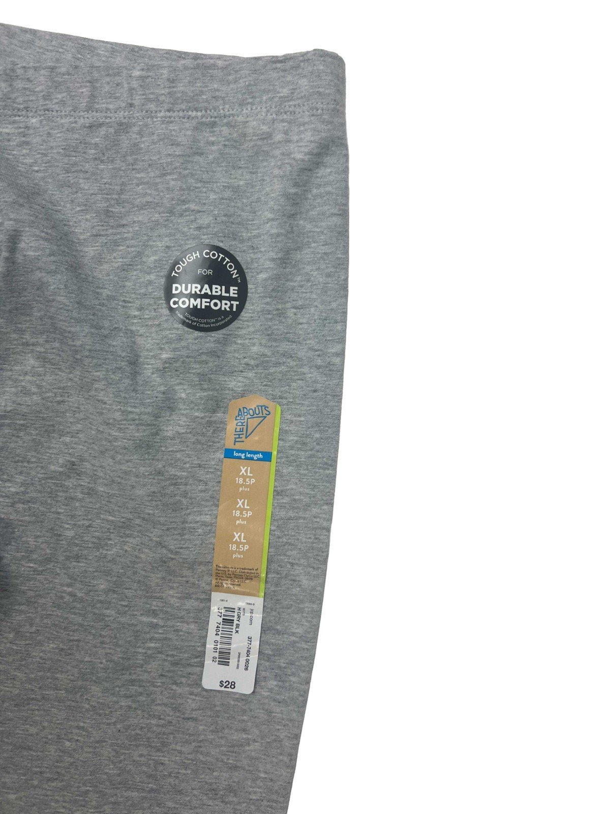 Thereabouts Youth's Gray Sweatpants Tag Free Durable Comfort - Image 3