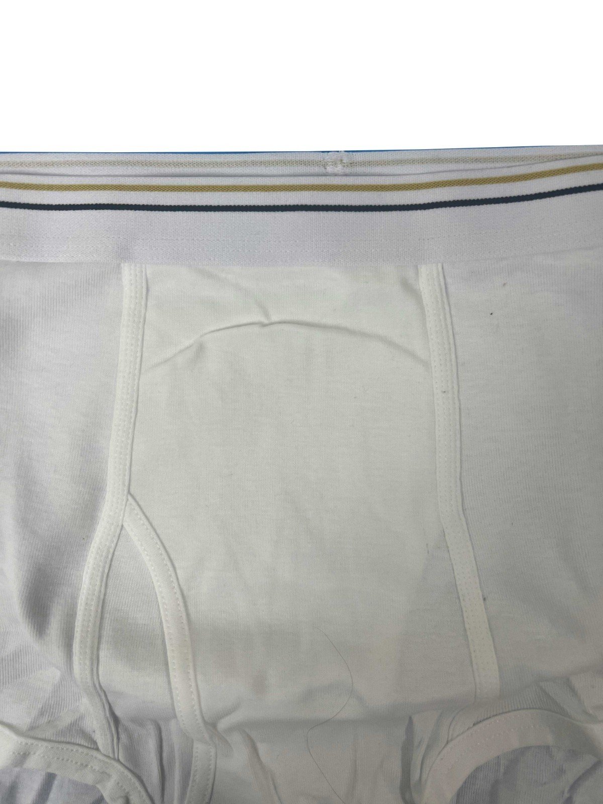 Stafford Men's White Allday Comfort Full Cut Brief 6 Pack - Image 4