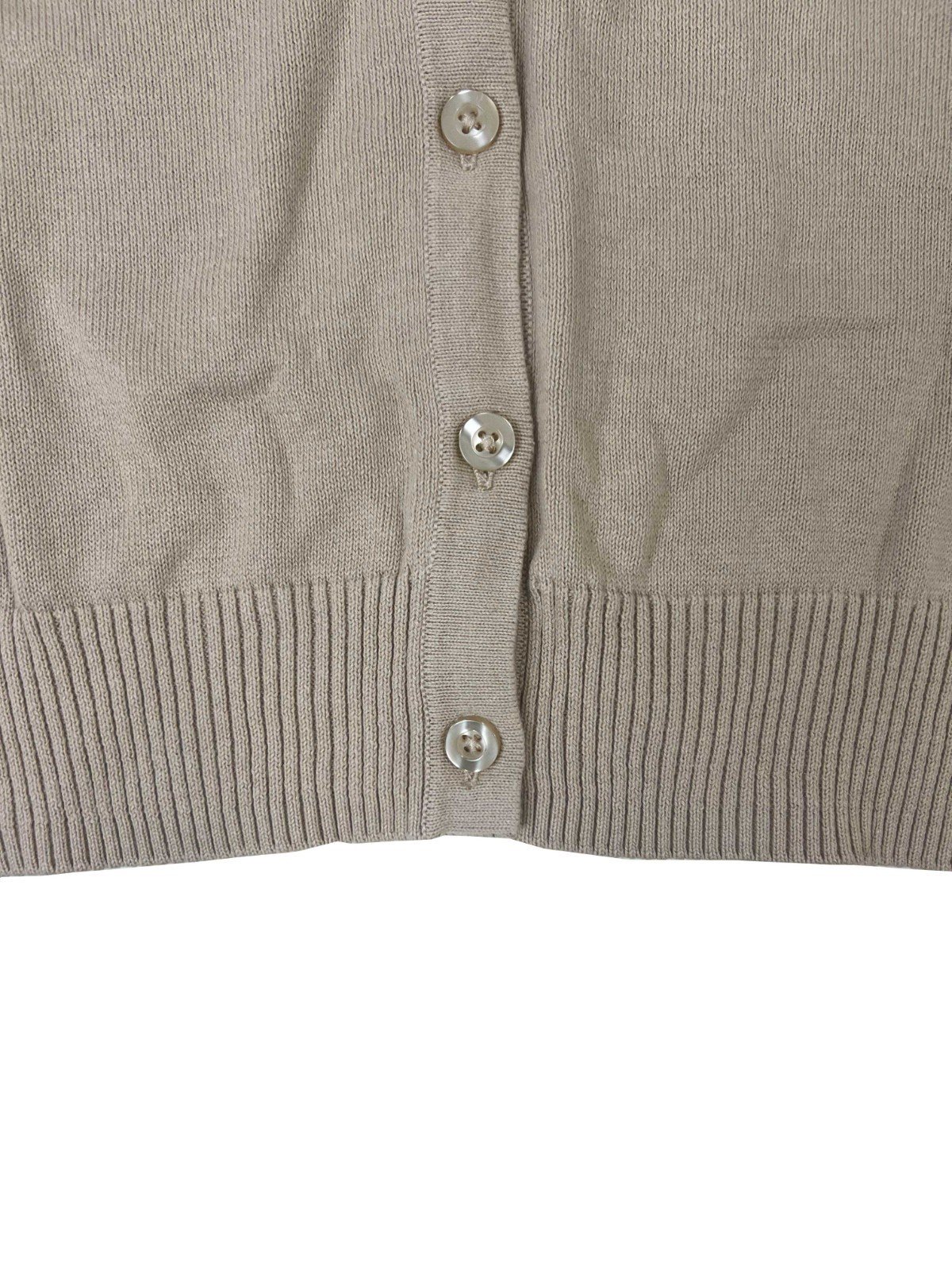 Frank Women's Brown Cardigan Sweater Long Sleeve - Image 5