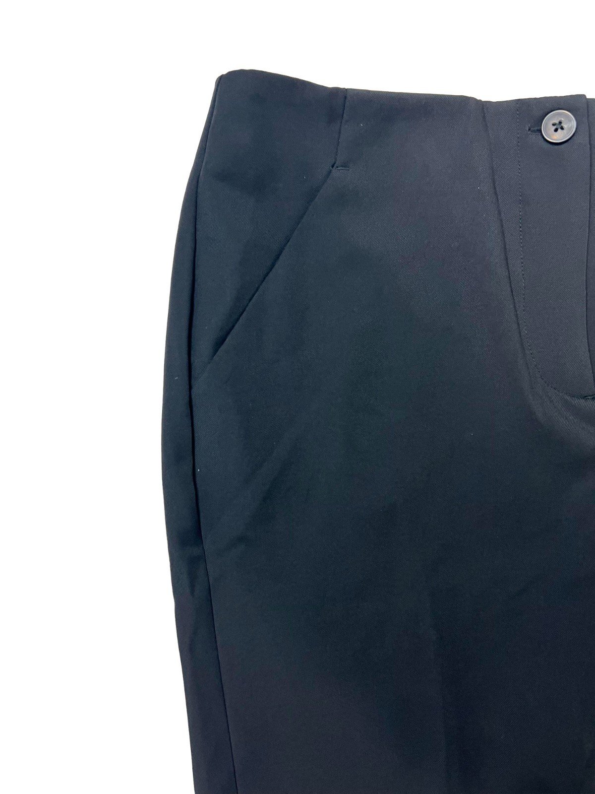 Worthington Women's Black Pants Wrinkle Free Slim Ankle High Rise (040) - Image 6