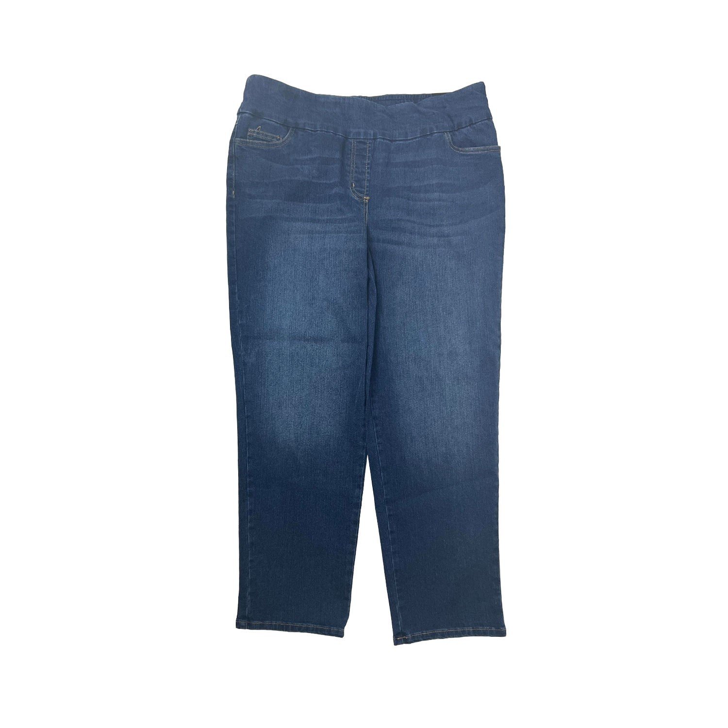 Allure Pant Women's Blue Jeans Modern Fit Denim (038) - Image 2