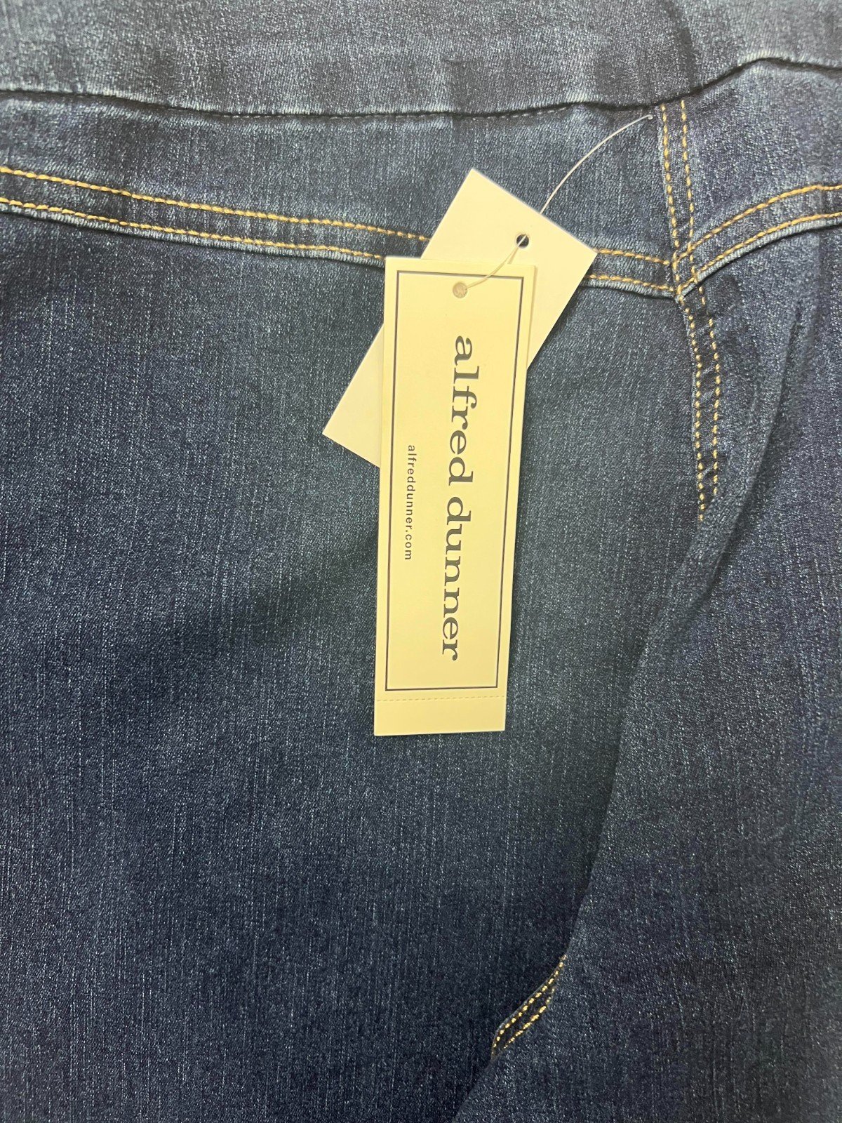Allure Pant Women's Blue Jeans Modern Fit Denim (038) - Image 9