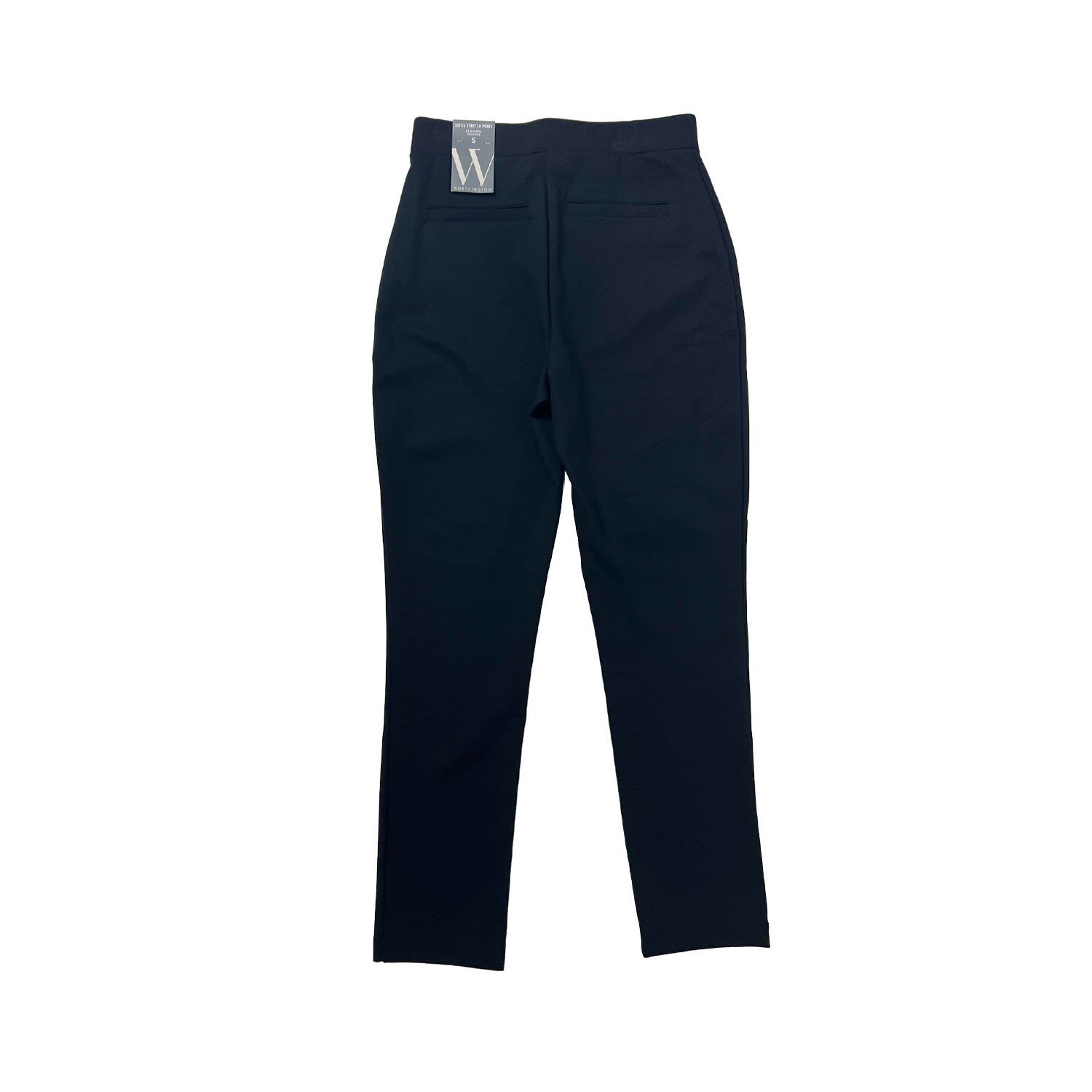 Worthington Women's Black Pant Ultra Stretch Ponte High-Rise Legging (033) - Image 3