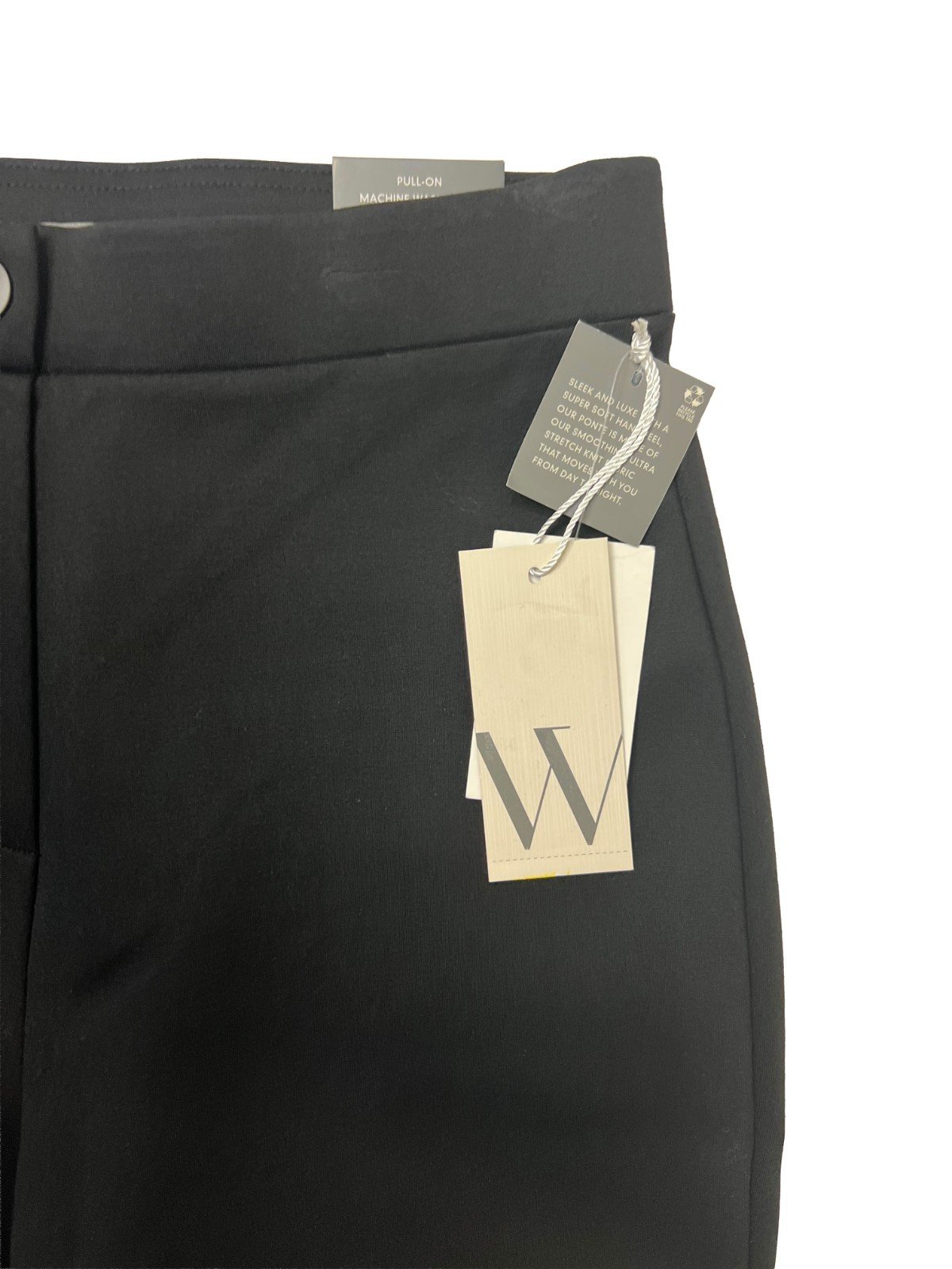 Worthington Women's Black Pant Ultra Stretch Ponte High-Rise Legging (033) - Image 9