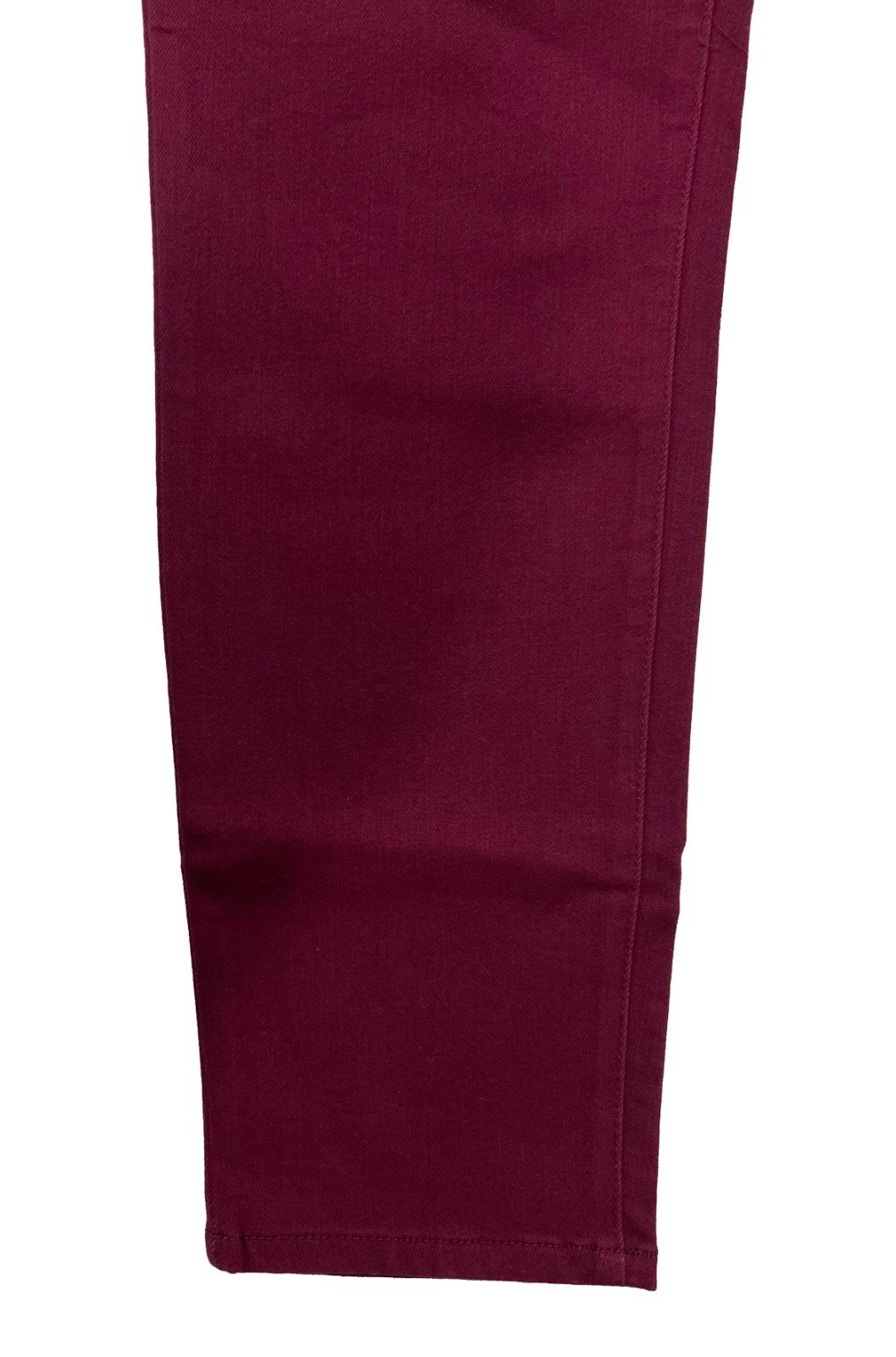 United Colors of Benetton Women's Burgundy Pants High Rise 5-Pocket (028) - Image 12