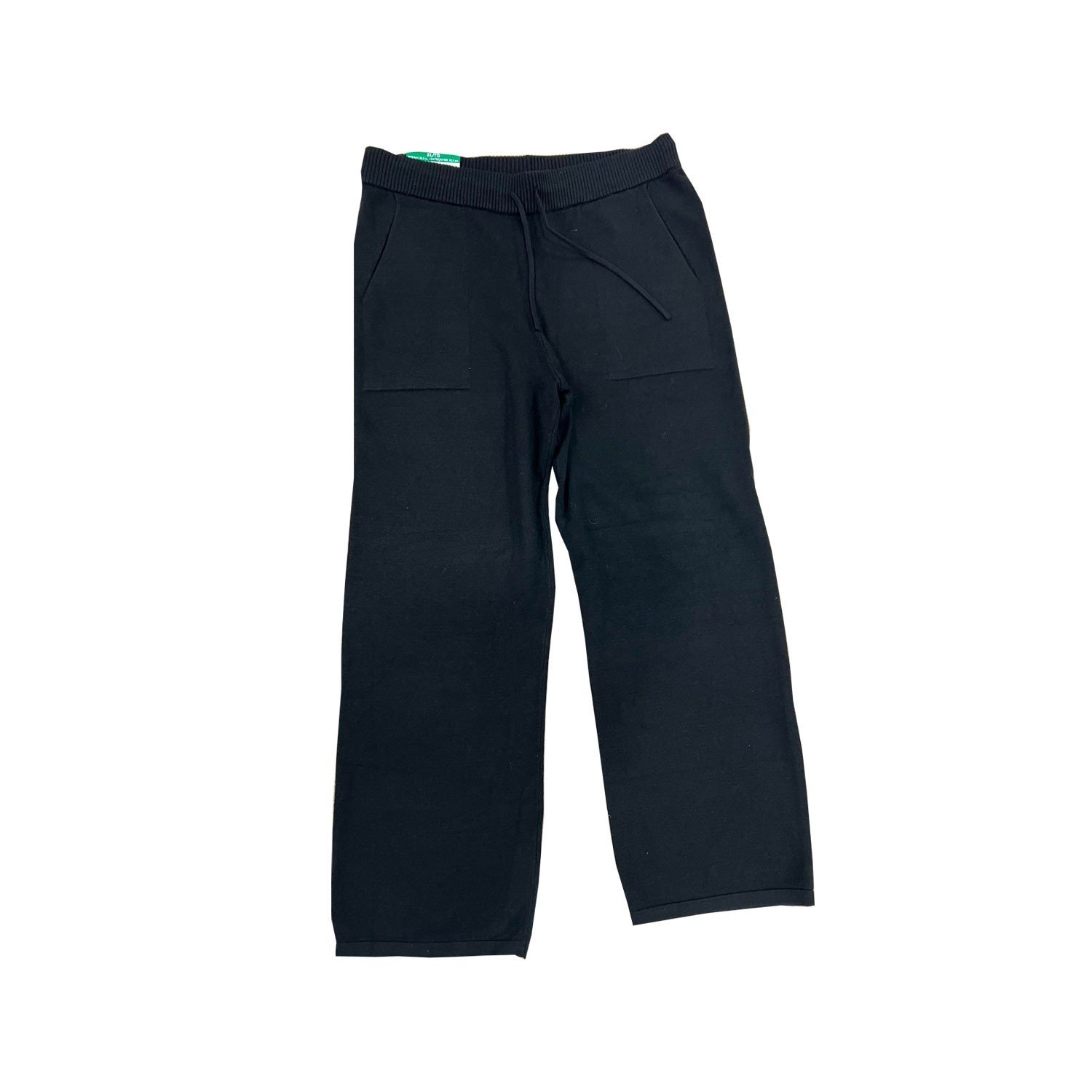 Lazy Pants Women’s Black Knit Straight Leg Pants Size - XL - Image 2