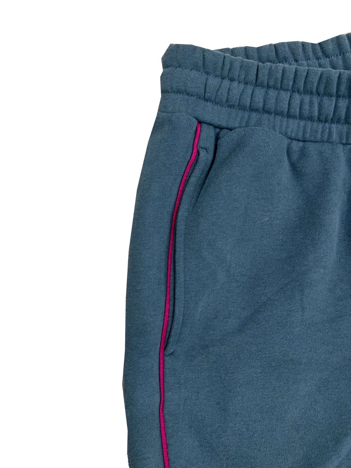 Puma Kids Girls Blue Fleece Jogger Pant Size - XS - Image 8