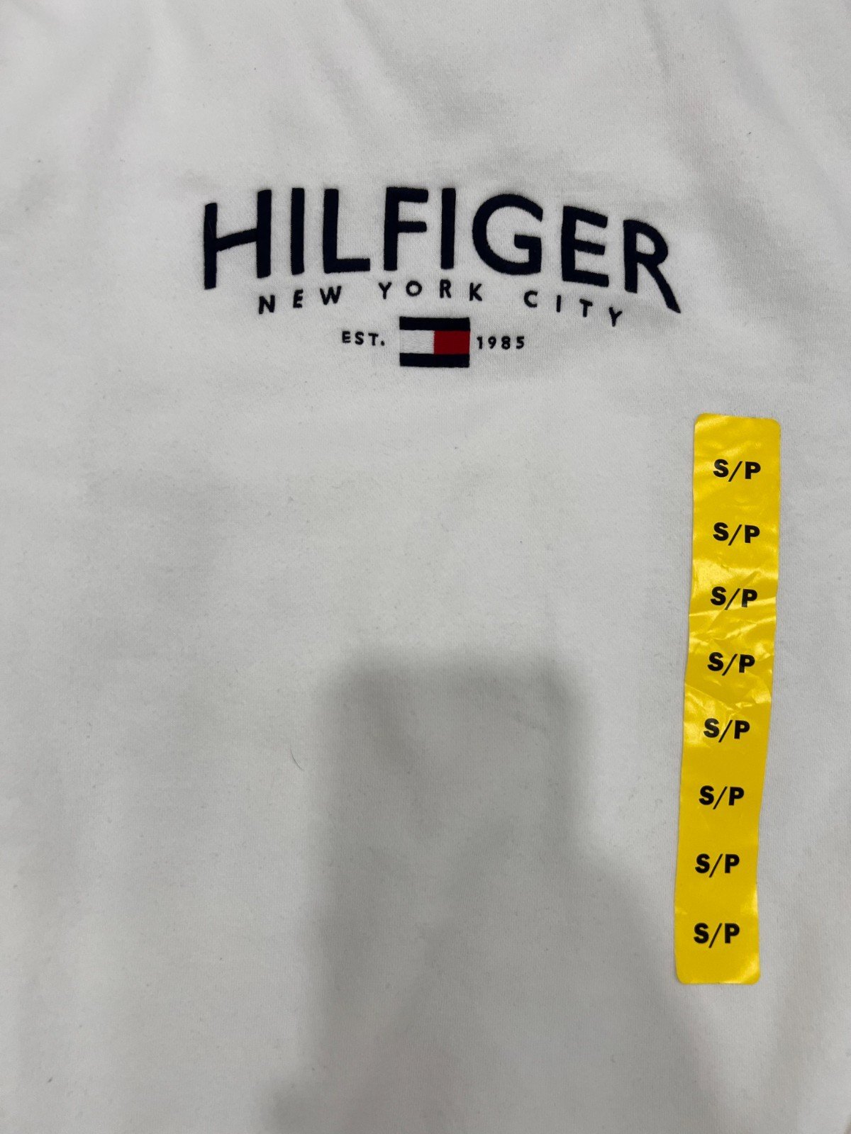 Tommy Hilfiger Men's White Sweater Crew Neck Pullover Size - S - Image 5