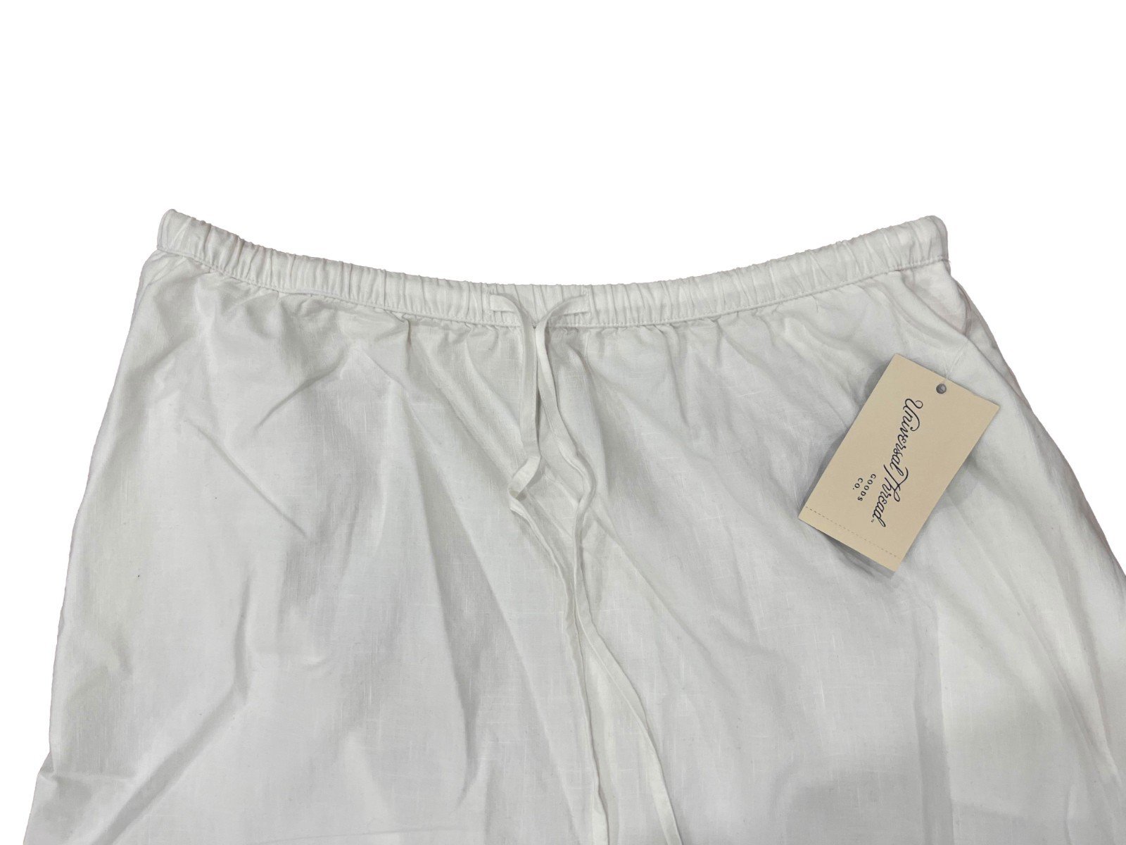 Universal thread Women's White Skirt Drawstring A-Line Size - M - Image 3