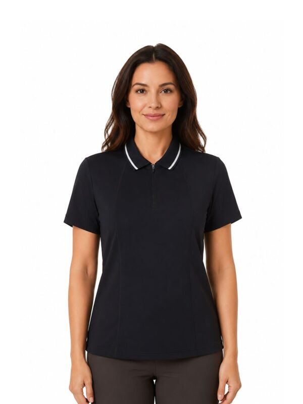 Mondetta Women's Black Polo T-Shirt Short Sleeve Size - XS