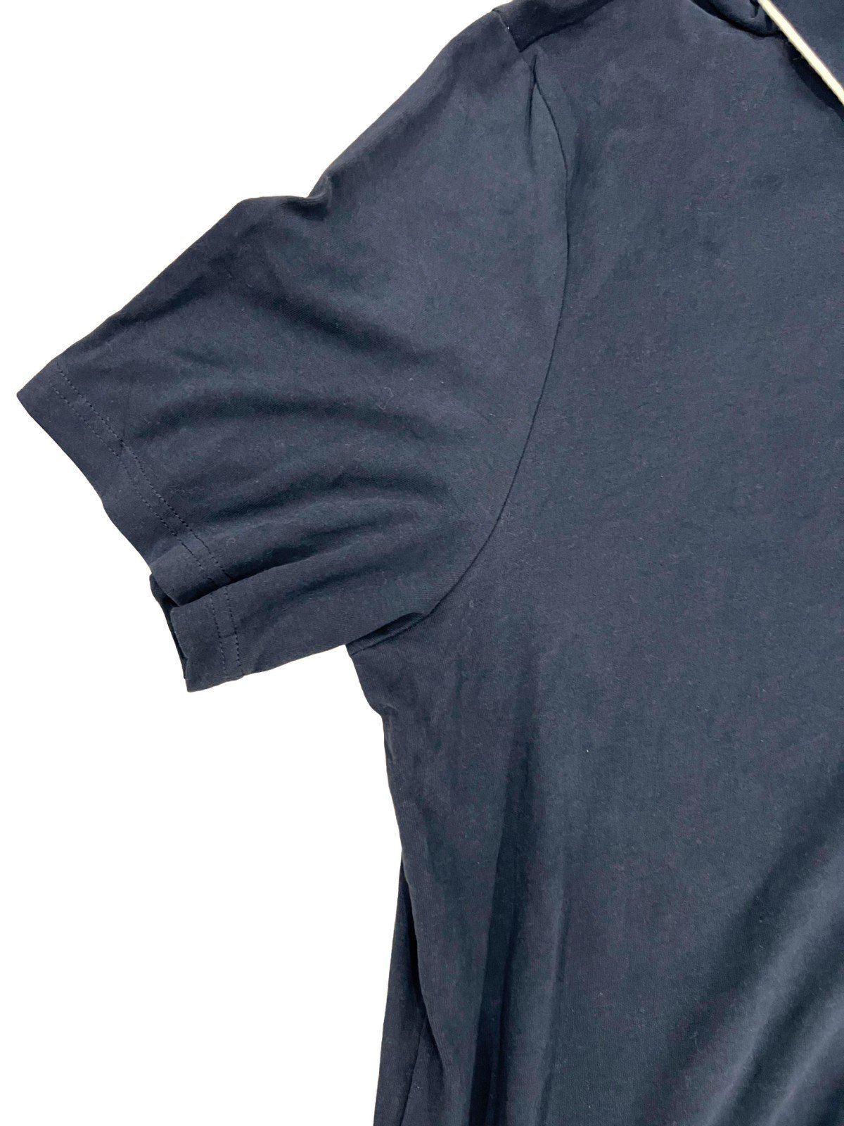 Nautica Men's Navy Polo T-Shirt Regular Fit Tipped Short Sleeve (123) Size - XL - Image 6