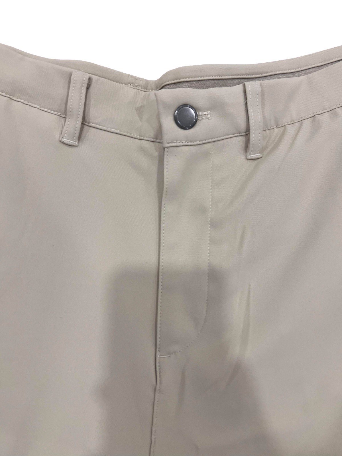 Kirkland Signature Men's Beige Shorts Classic Fit Stretch Size - 42 - Image 4