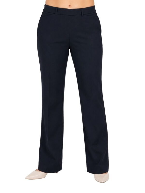 Dalia Women's Black Pants Pull-On Tummy Control Size - 12