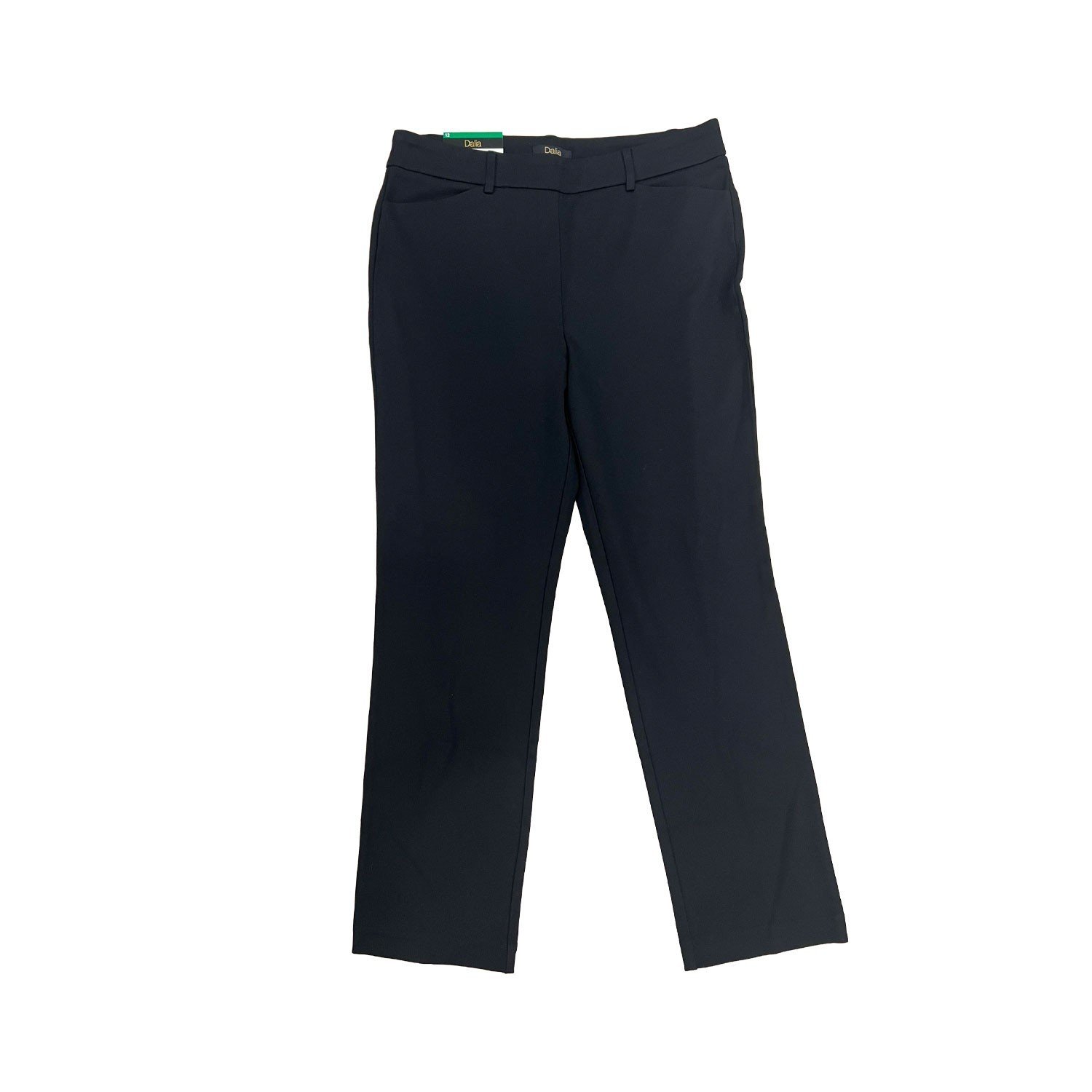 Dalia Women's Black Pants Pull-On Tummy Control Size - 12 - Image 2