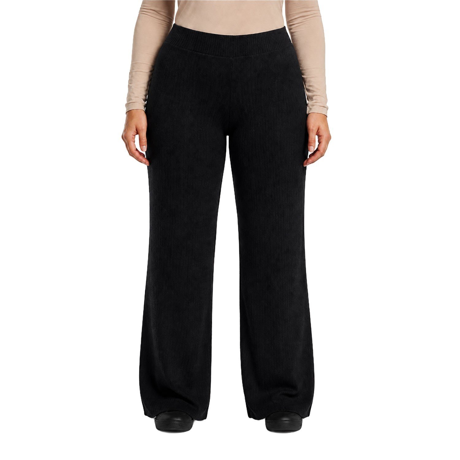 Gap Women's Black Soft Knitted Pant Size - L