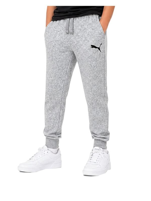 Puma Boys Grey Jogger Pant Standard Length Size - M