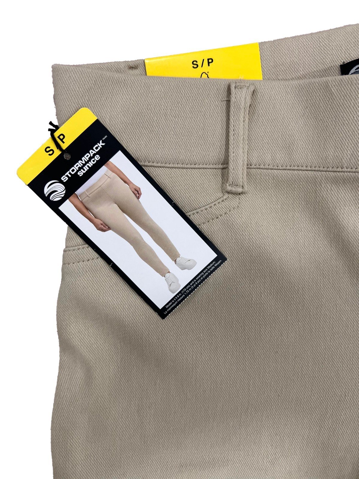 Stormpack Women's Tan Pant High-Waisted Stretch (155) - Image 6