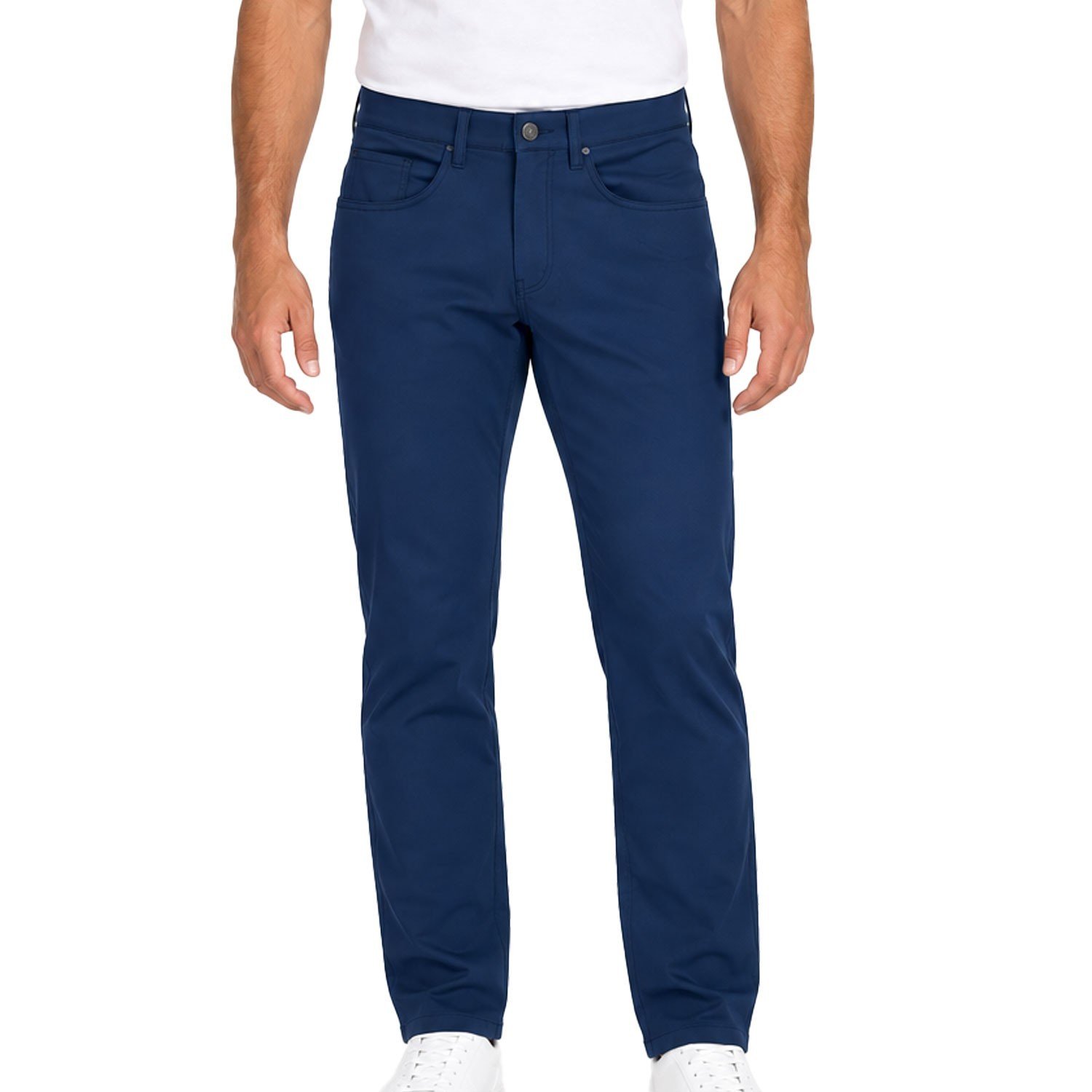 Krikland Men's Navy Blue Pant 5 Pocket (156) Size - 30x30