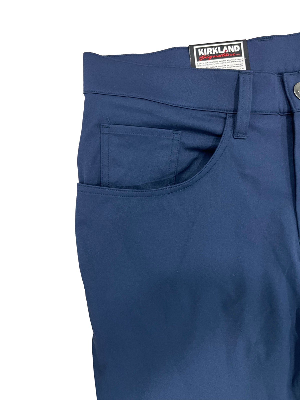 Krikland Men's Navy Blue Pant 5 Pocket (156) Size - 30x30 - Image 4