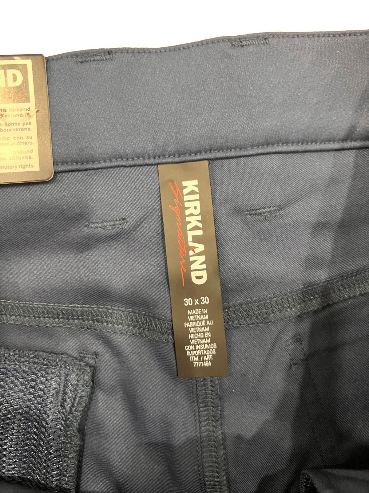 Krikland Men's Navy Blue Pant 5 Pocket (156) Size - 30x30 - Image 9
