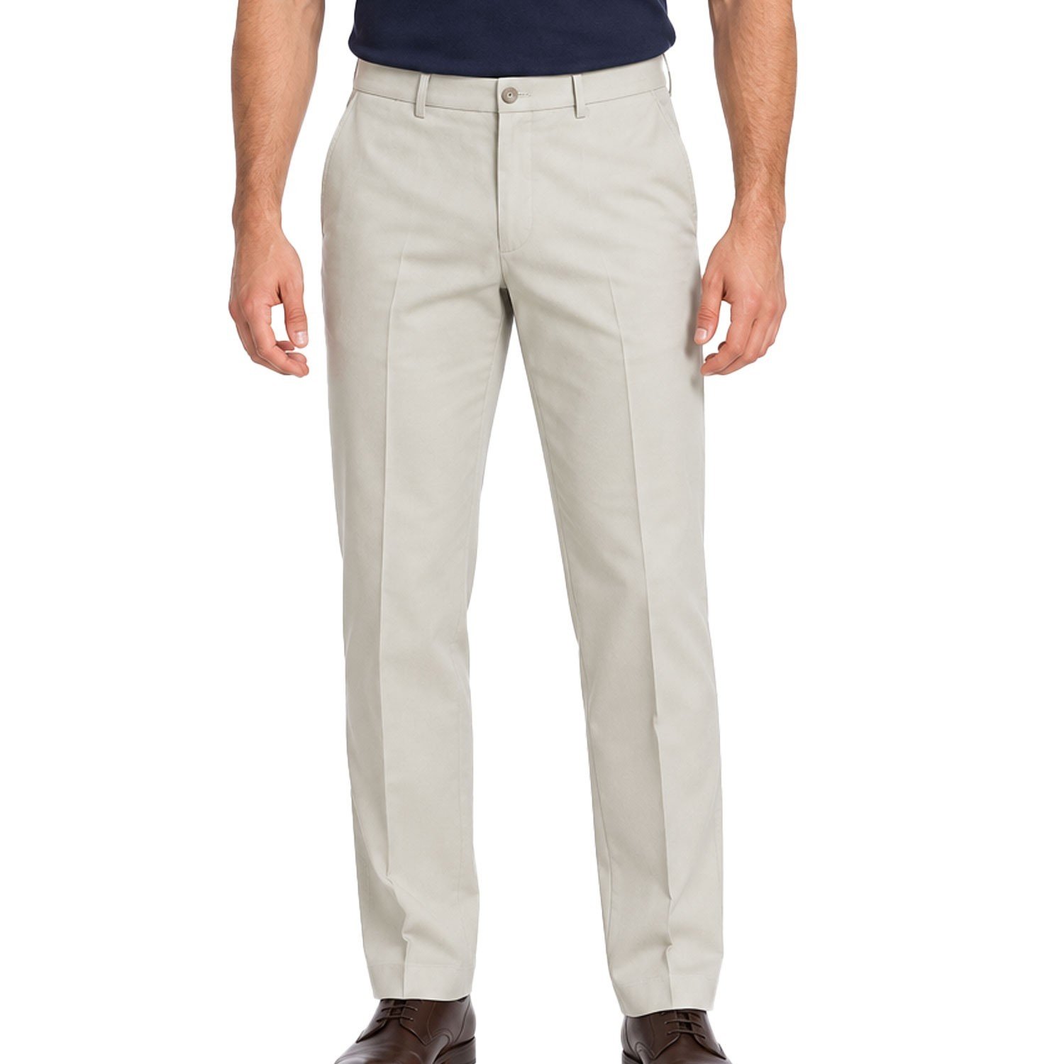 Hagger Men's Khaki Pant Iron Free Premium (157) Size - 36X32