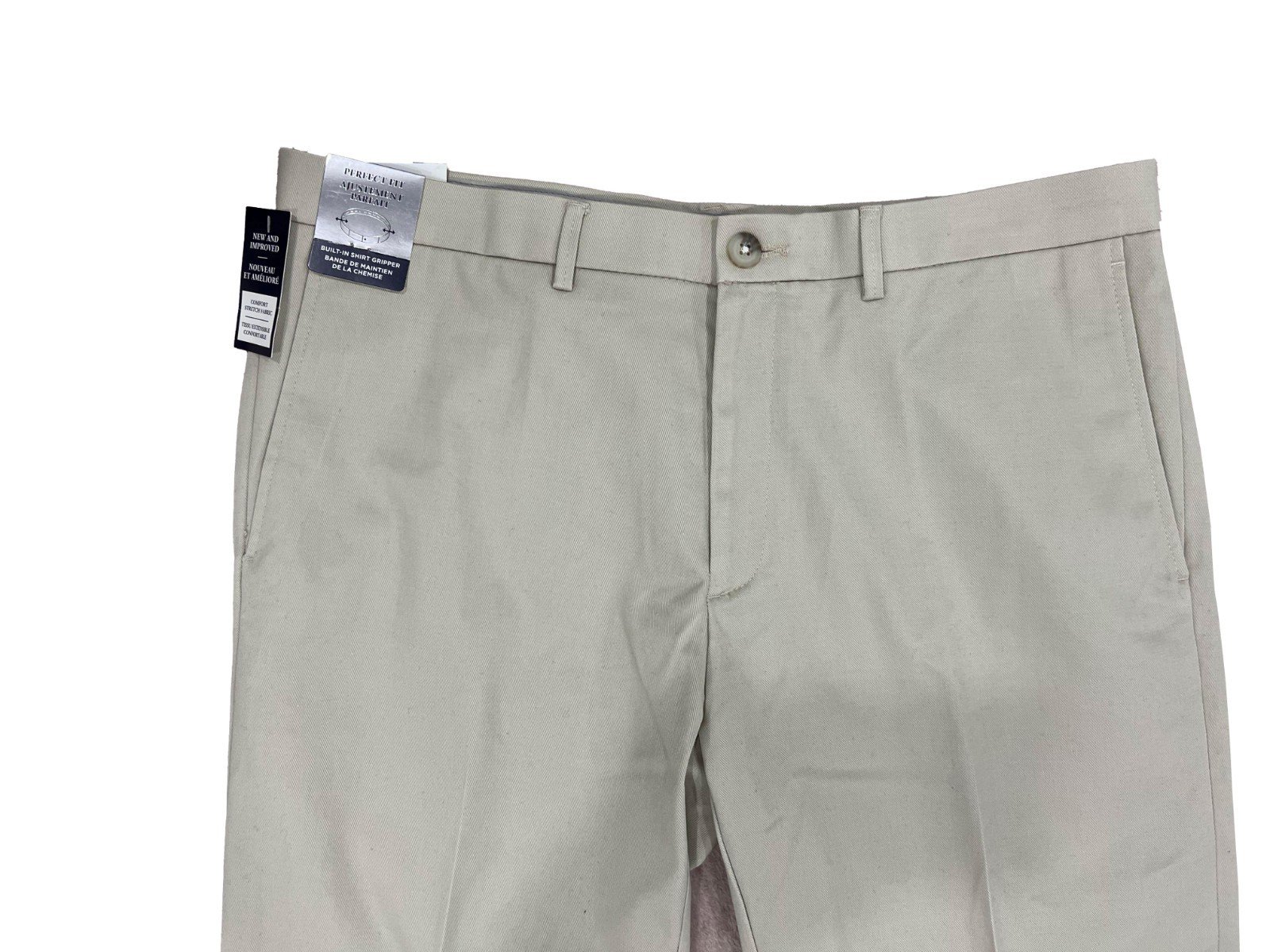 Hagger Men's Khaki Pant Iron Free Premium (157) Size - 36X32 - Image 4