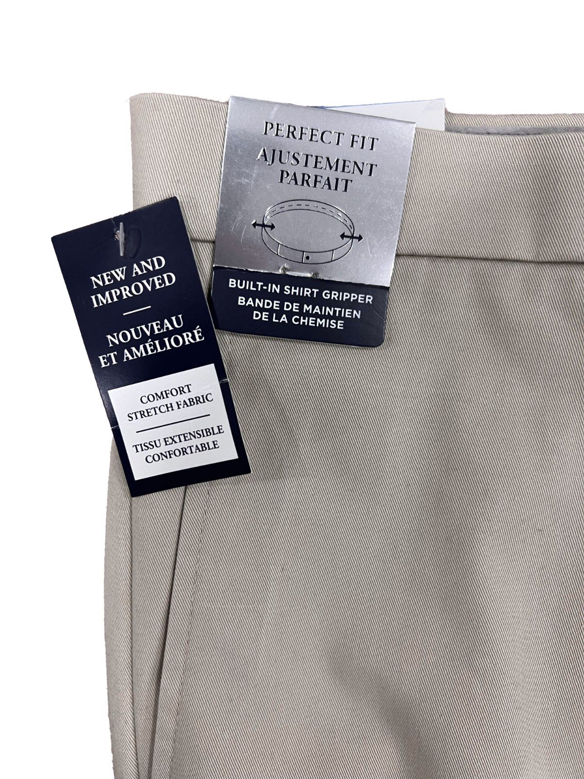 Hagger Men's Khaki Pant Iron Free Premium (157) Size - 36X32 - Image 7