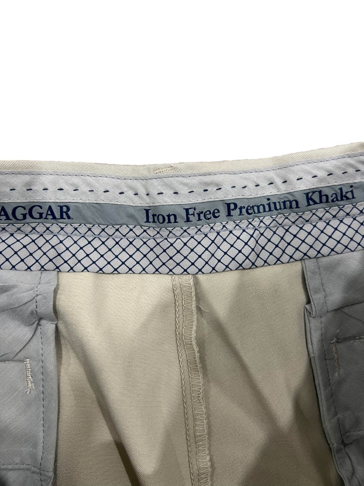Hagger Men's Khaki Pant Iron Free Premium (157) Size - 36X32 - Image 8