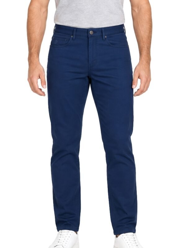 English Laundry Men's Navy Blue Pant 4 Way Stretch Fabric Straight Fit (158)