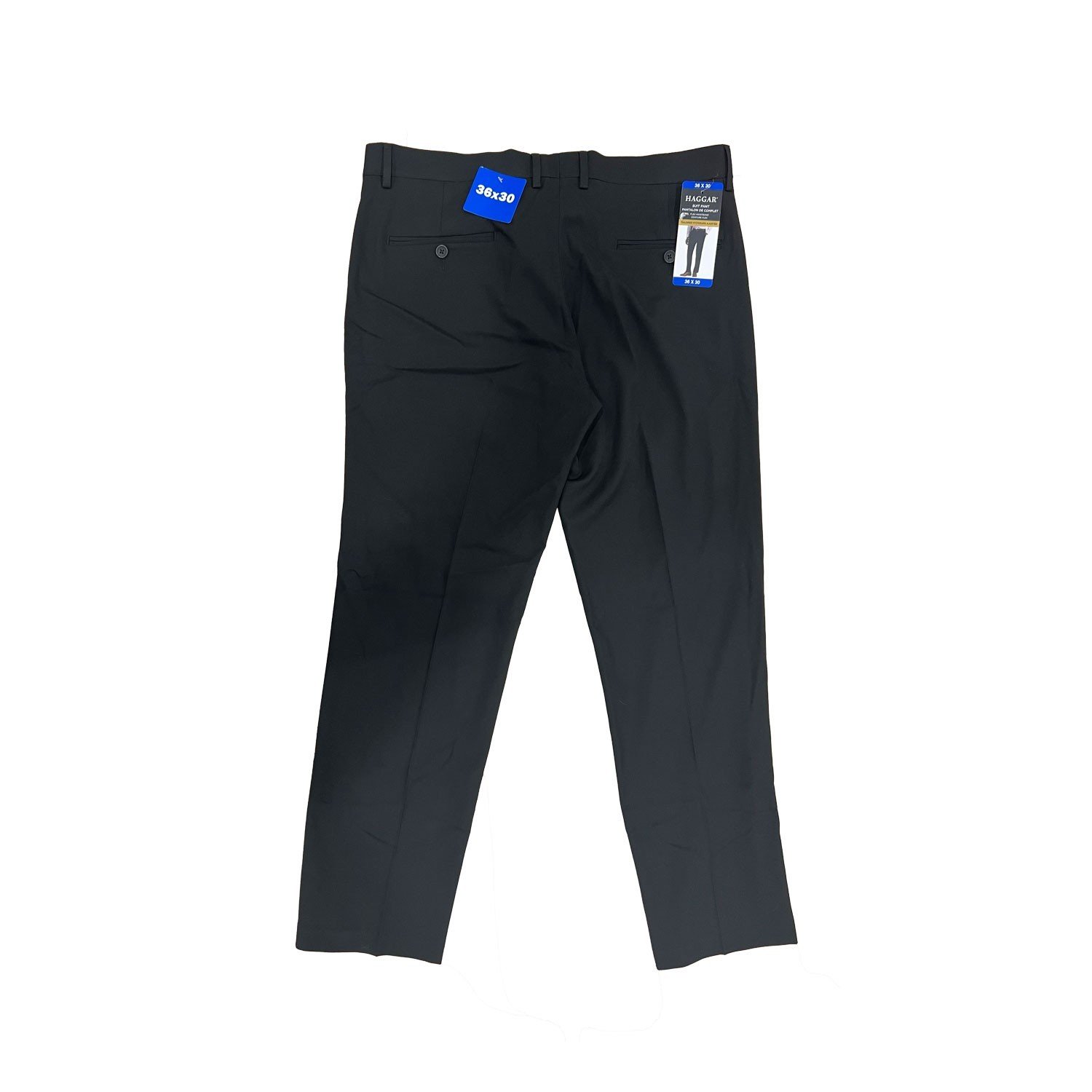 Hagger Men's Black Suite Pant Tailored Fit (137) Size - 36 x 30 - Image 3