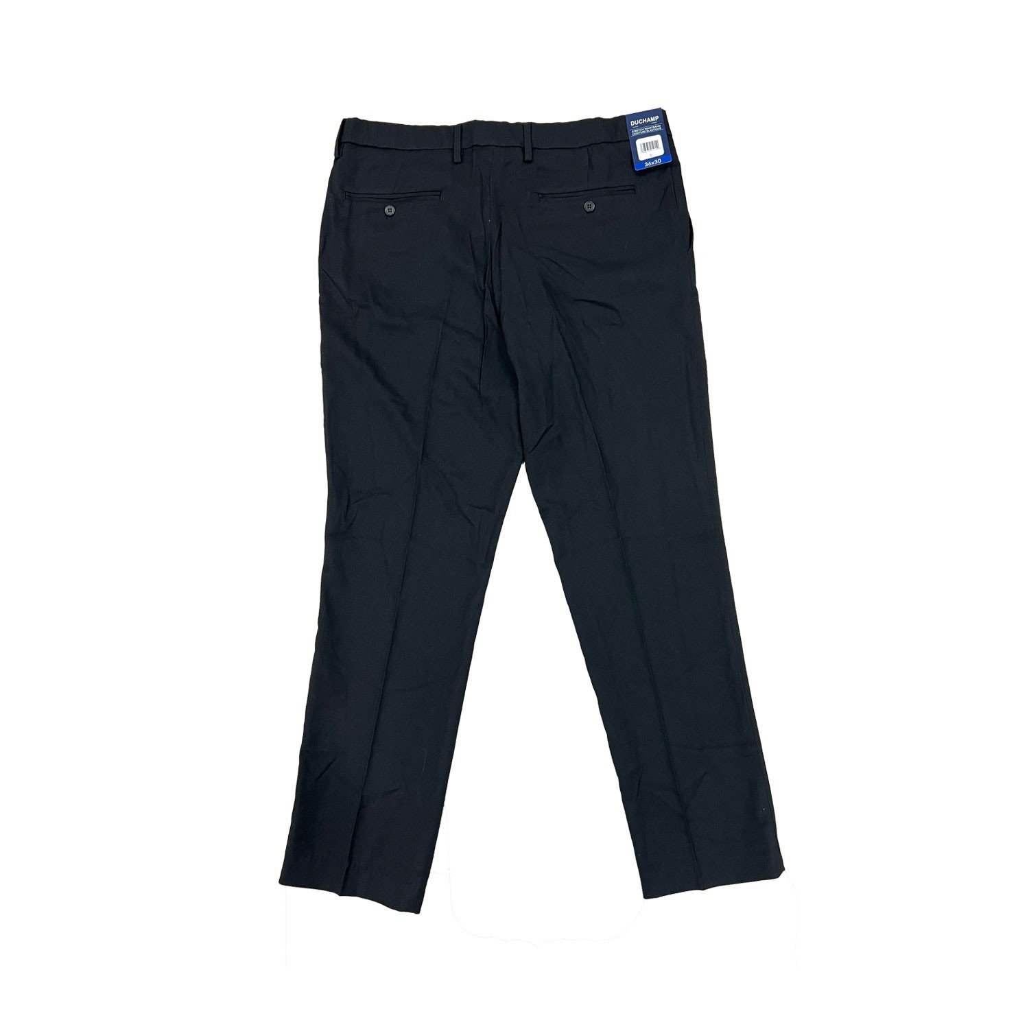 Duchamp Men's Black Pant Stretch Waistband (160) Size 36X30 - Image 3