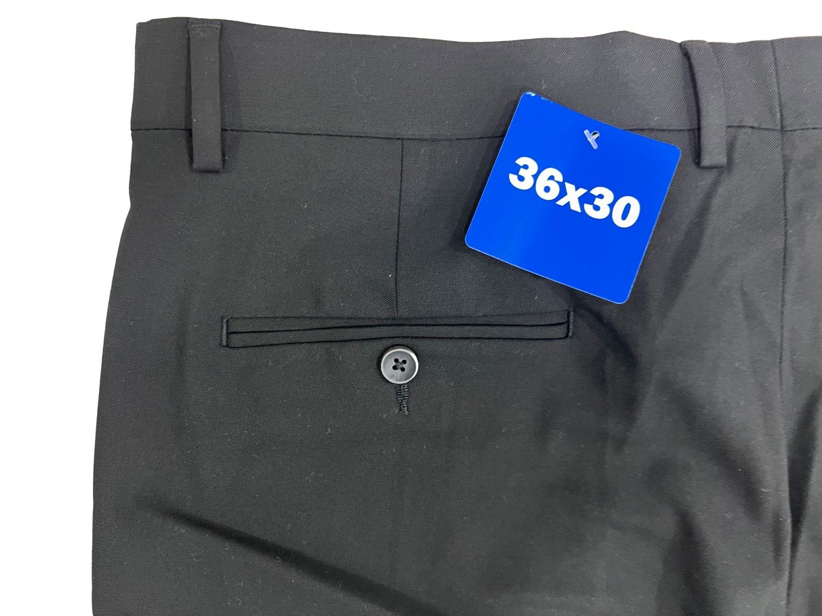 Hagger Men's Black Suite Pant Tailored Fit (137) Size - 36 x 30 - Image 11