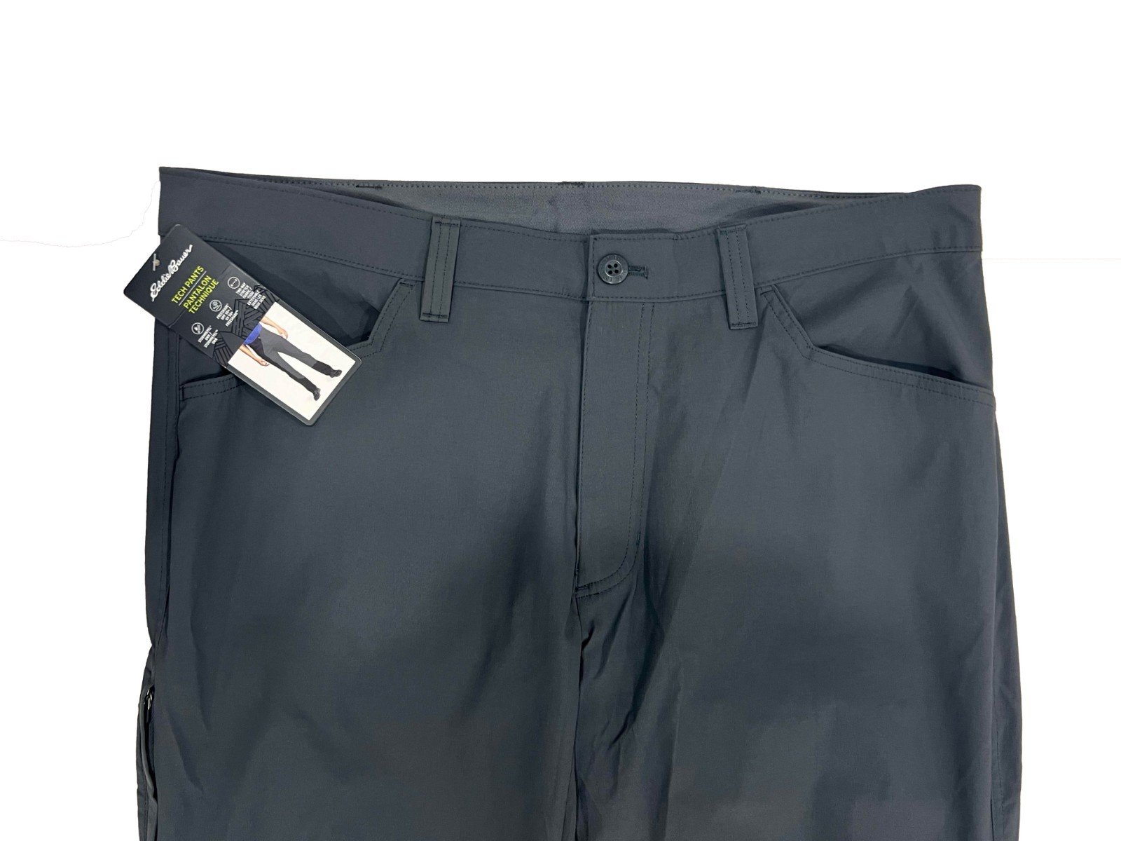 Eddie Bauer Men's Grey Tech Pant UPF 50+ Water Repellent (140) Size - 38 x 30 - Image 3